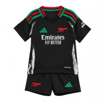 Camisa de time de futebol Arsenal Jurrien Timber #12 Replicas 2º Equipamento Infantil 2024-25 Manga Curta (+ Calças curtas)